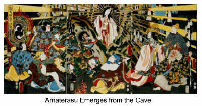Amaterasu Emerges from the Cave