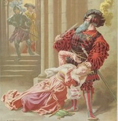 Bluebeard Attempts to Kill His Wife by Lix