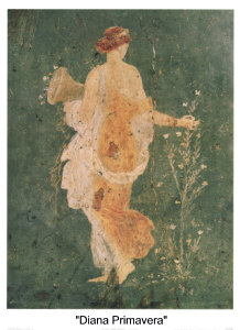 Diana Primavera from the Pompeii art