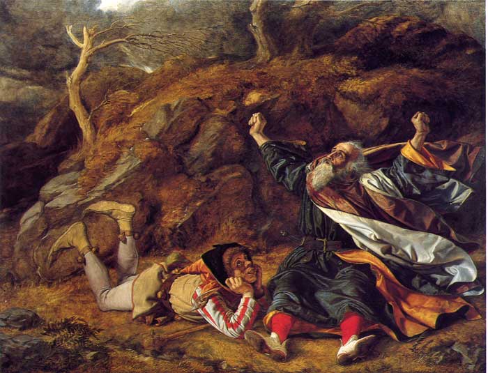 King Lear and the Fool by Dyce