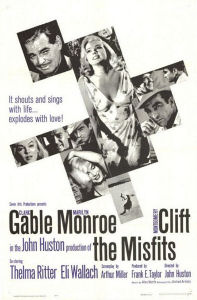 Movie poster for The Misfits