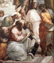 Pythagoras in the School of Athens