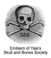 Emblem of Yale's Skull and Bones Society