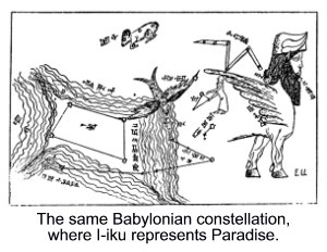 Babylonian constellation I-iku