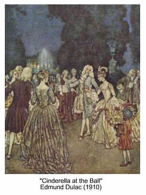 Cinderella at the Ball by Edmund Dulac