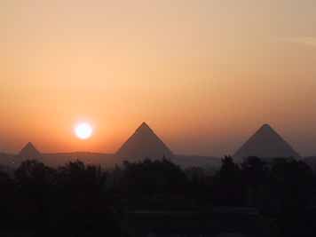 Egyptian sunset