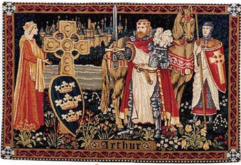 Tapestry of King Arthur