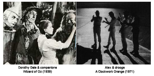 Pictures of Dorothy and Alex with their respective companions