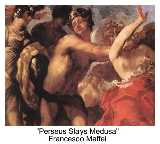 Perseus Slays Medusa by Francesco Maffei