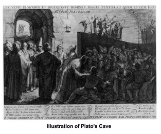 Illustration of Plato's Cave