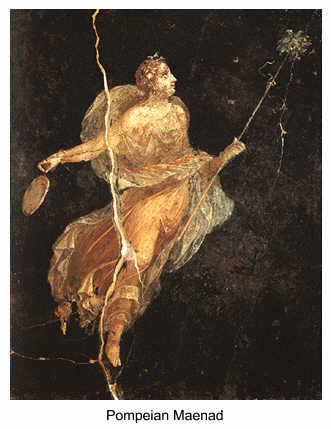 Pompeian Maenad