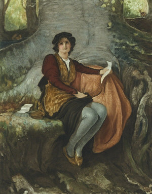 Rosalind in Disguies by Robert Walker Macbeth