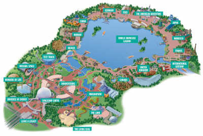 EPCOT map